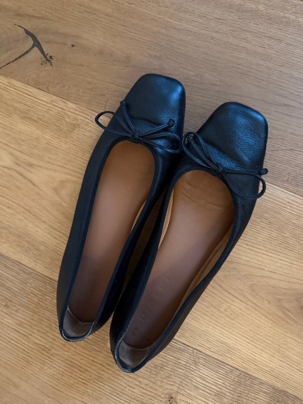 M. Gemi Danza Leather Ballet Flats